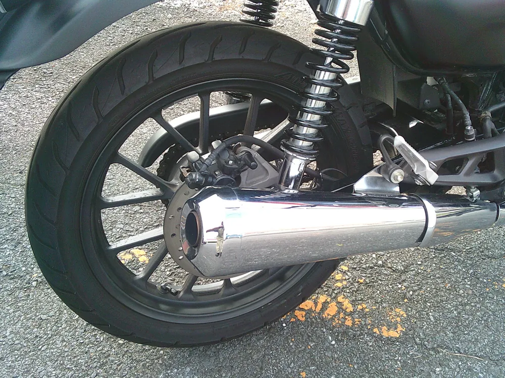 Honda GB350S 2024, maddo black, фото 11