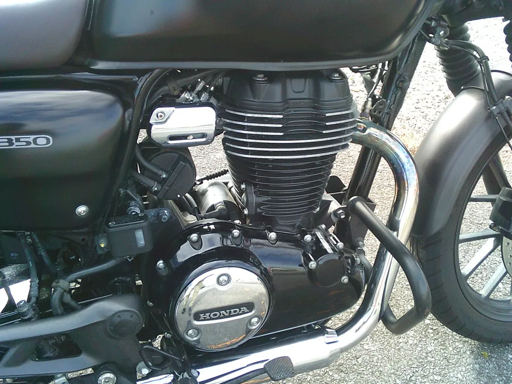 Honda GB350S 2024, maddo black, фото 6