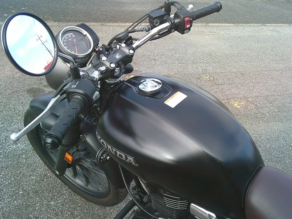 Honda GB350S 2024, maddo black, фото 8