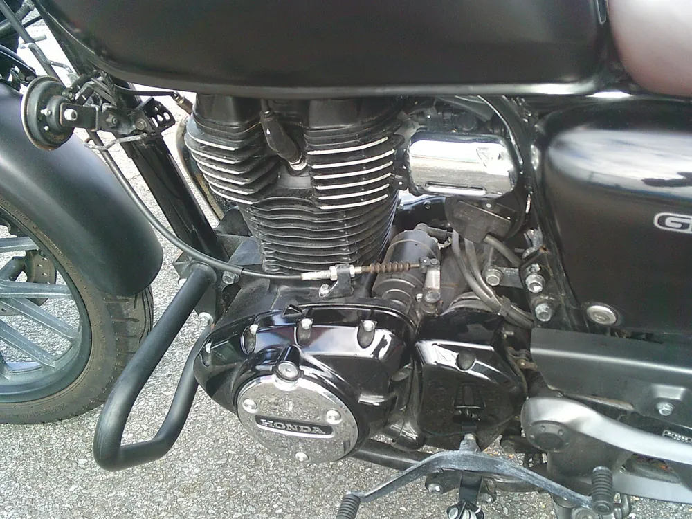 Honda GB350S 2024, maddo black, фото 9