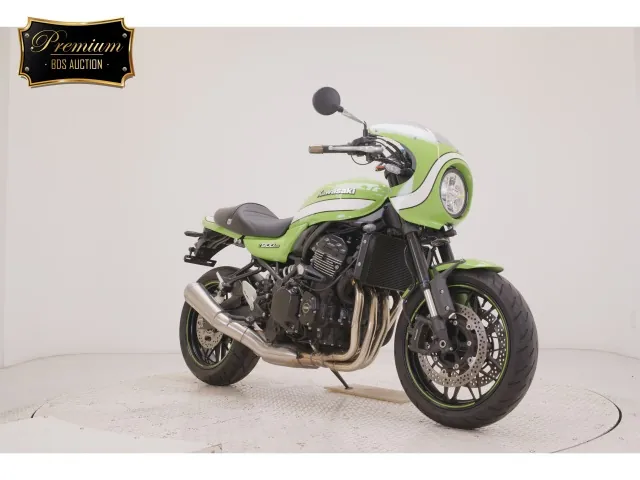 Kawasaki Z900RS 2019, white | green, фото 3