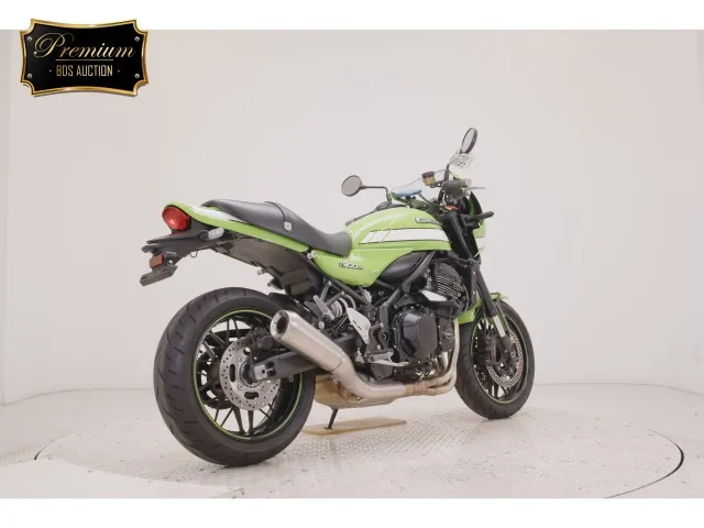 Kawasaki Z900RS 2019, white | green, фото 5