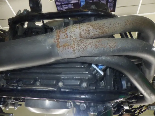 Kawasaki Z400FX 1981, чёрный, фото 7