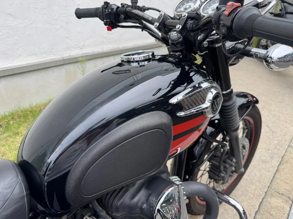 Kawasaki W800 2013, чёрный, фото 20