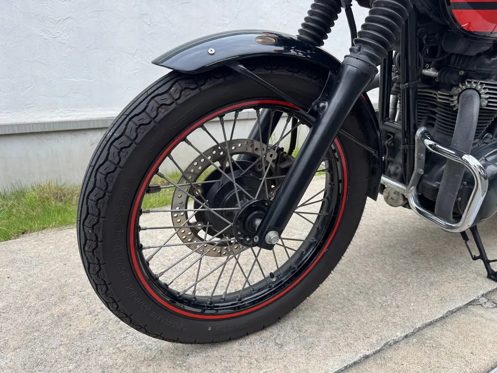 Kawasaki W800 2013, чёрный, фото 8