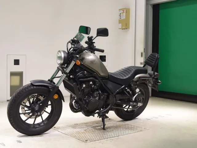 Honda Rebel 500 2018, matt gun, фото 4