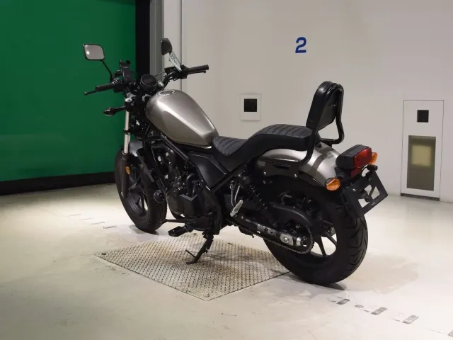 Honda Rebel 500 2018, matt gun, фото 6