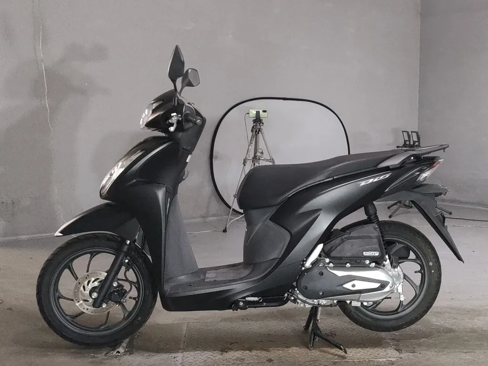 Honda Dio110-3 Basic, чёрный, фото 2