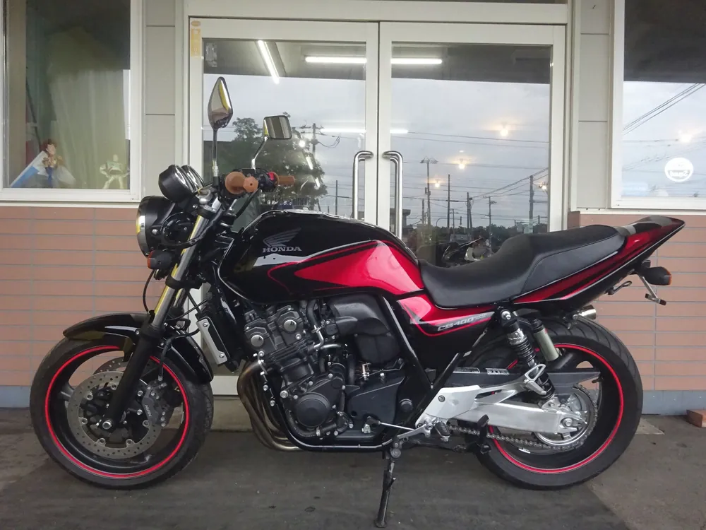 Honda CB400SB 2010, чёрный, красный, фото 3
