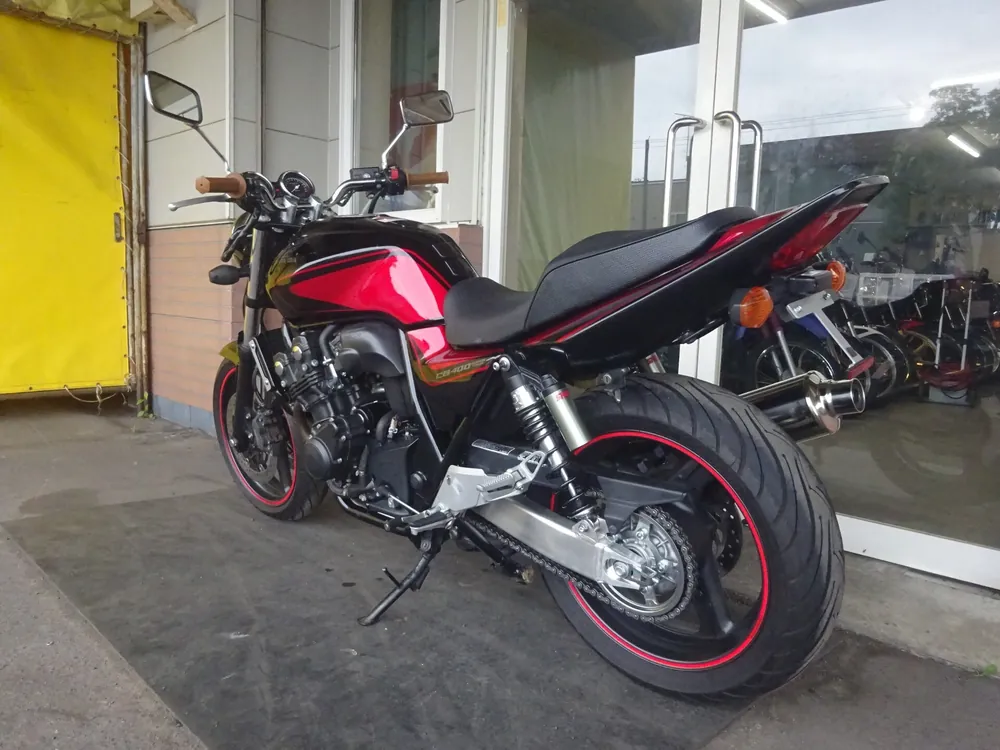 Honda CB400SB 2010, чёрный, красный, фото 9