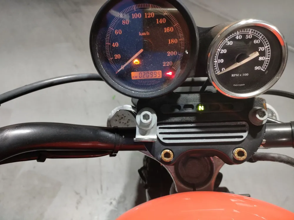 Harley-Davidson XL883R 2006, оранжевый, фото 5