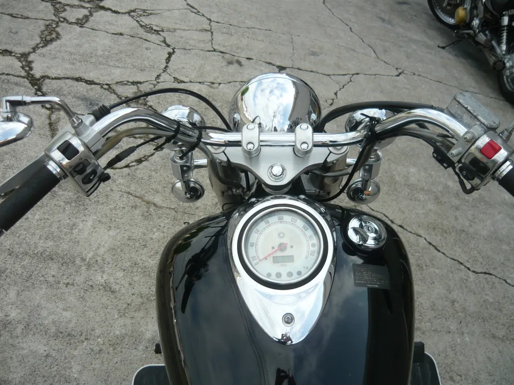 Yamaha Dragstar 1100 2005, чёрный, фото 3