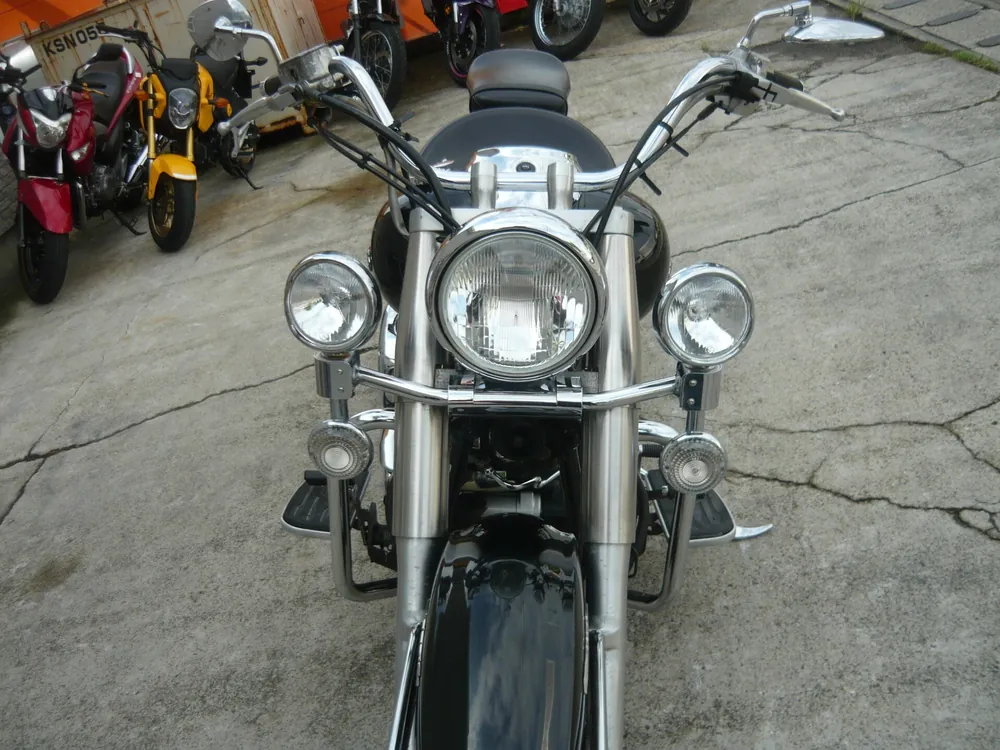 Yamaha Dragstar 1100 2005, чёрный, фото 7