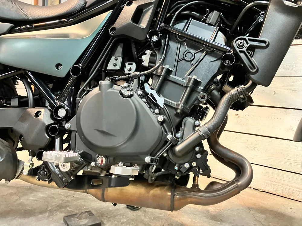 Kawasaki Eliminator 400SE 2024, black/green, фото 14
