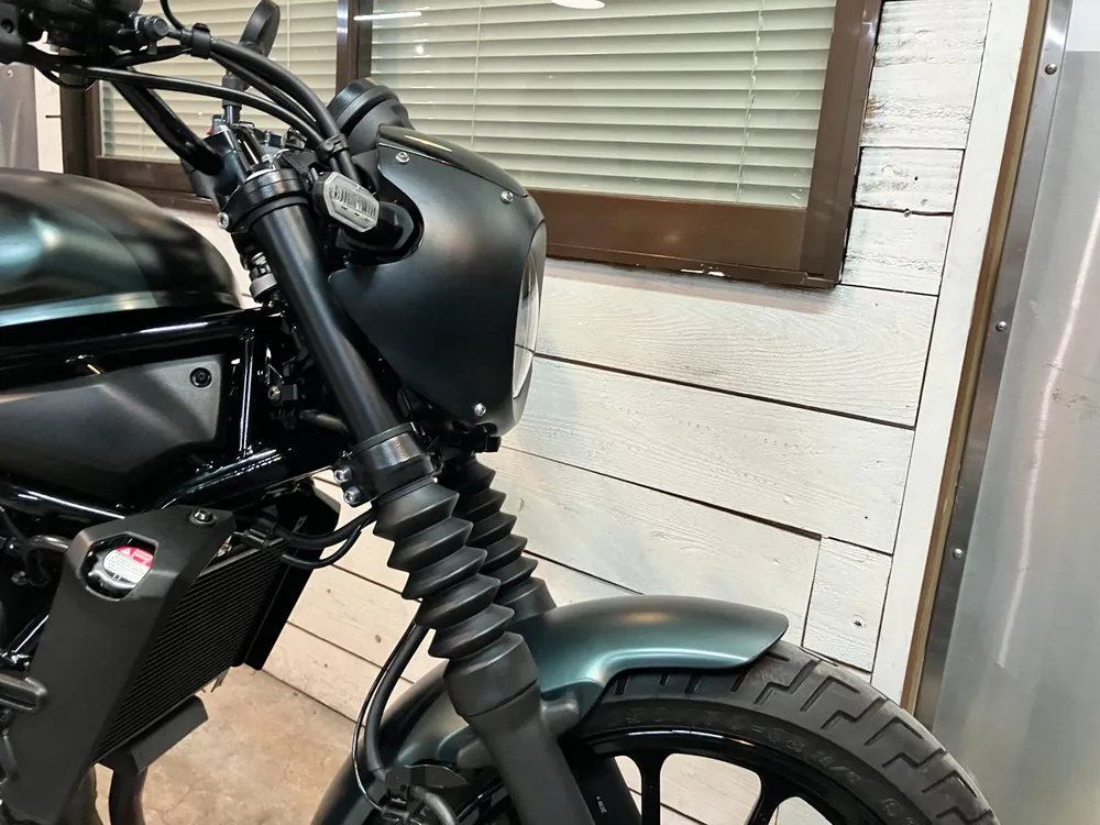 Kawasaki Eliminator 400SE 2024, black/green, фото 17