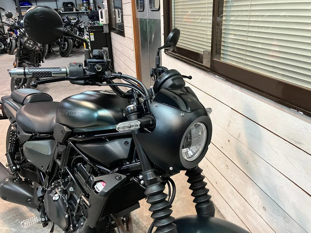 Kawasaki Eliminator 400SE 2024, black/green, фото 18
