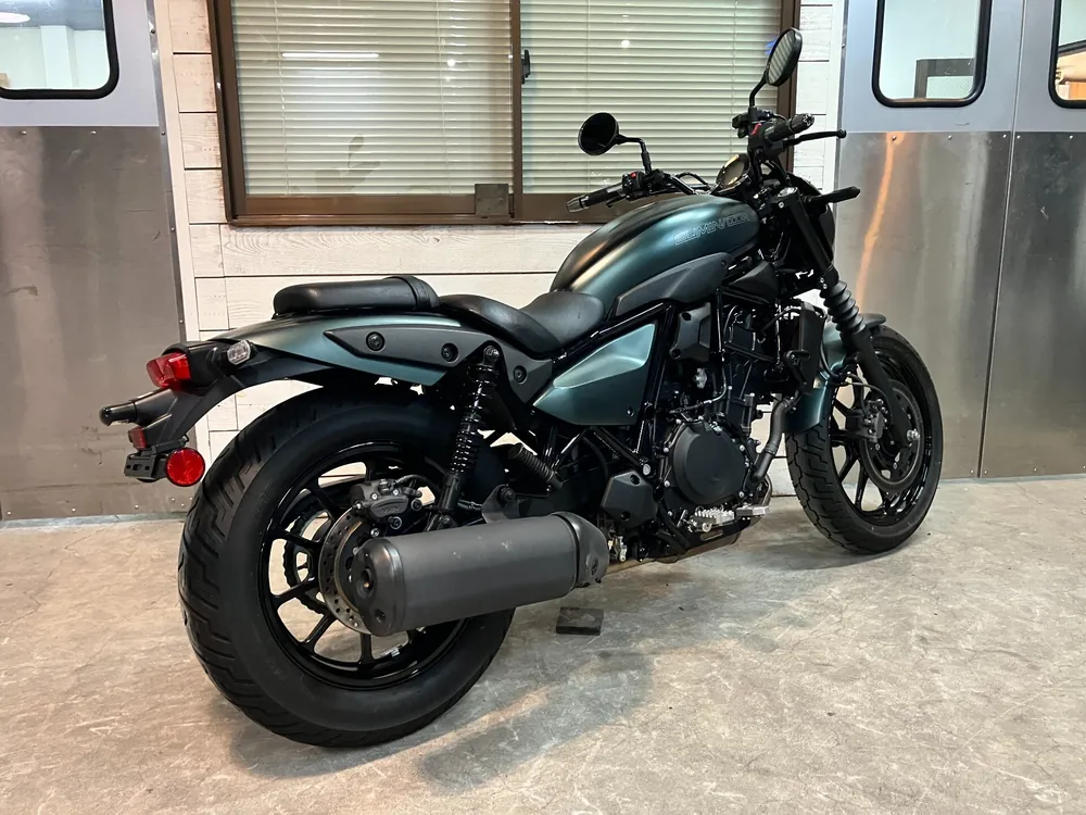 Kawasaki Eliminator 400SE 2024, black/green, фото 6