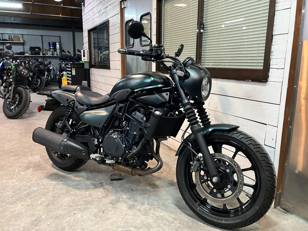 Kawasaki Eliminator 400SE 2024, black/green, фото 7
