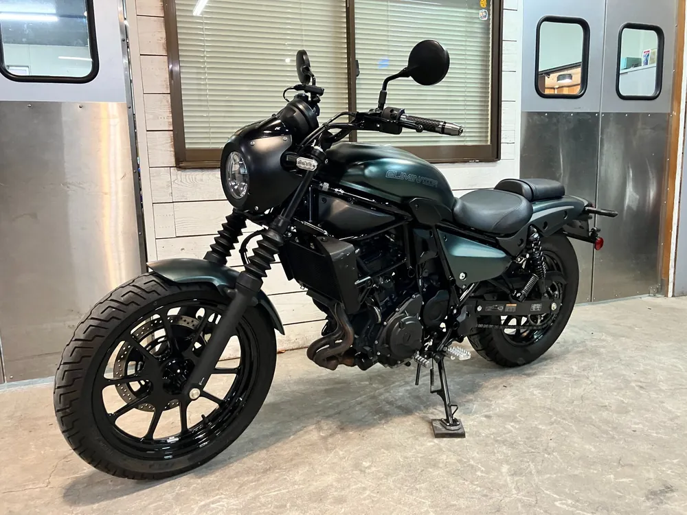 Kawasaki Eliminator 400SE 2024, black/green, фото 8