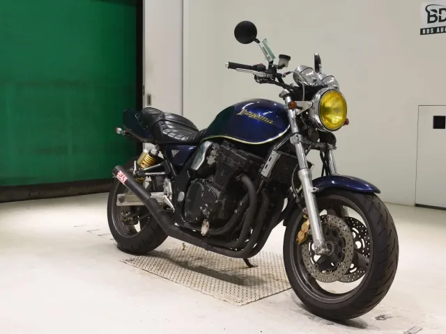 Suzuki Inazuma 400 2000, navy blue, фото 3