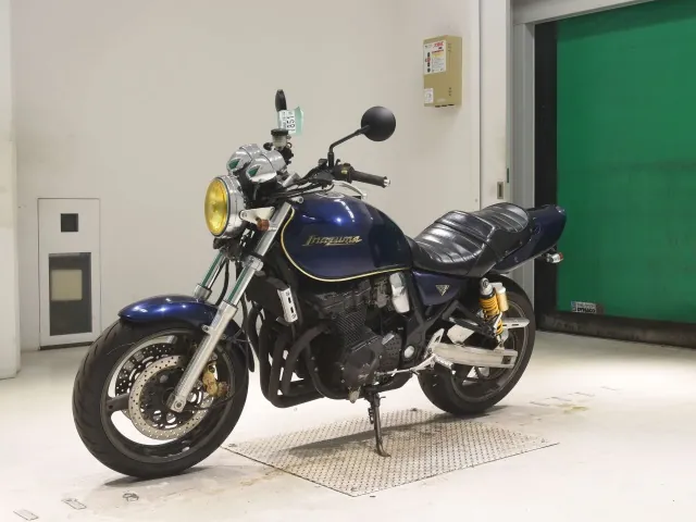 Suzuki Inazuma 400 2000, navy blue, фото 4