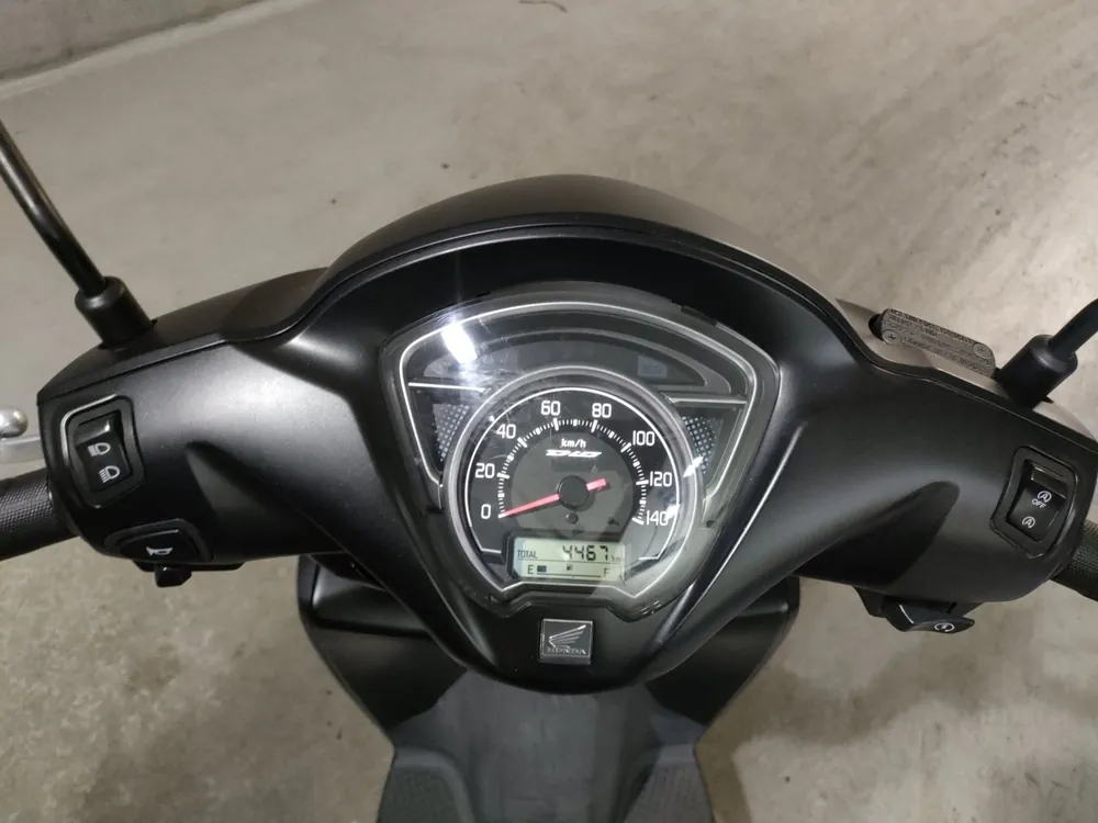Honda Dio110-3 Basic, чёрный, фото 5