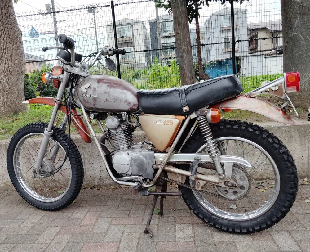 Honda SL125S 1971, фото 3
