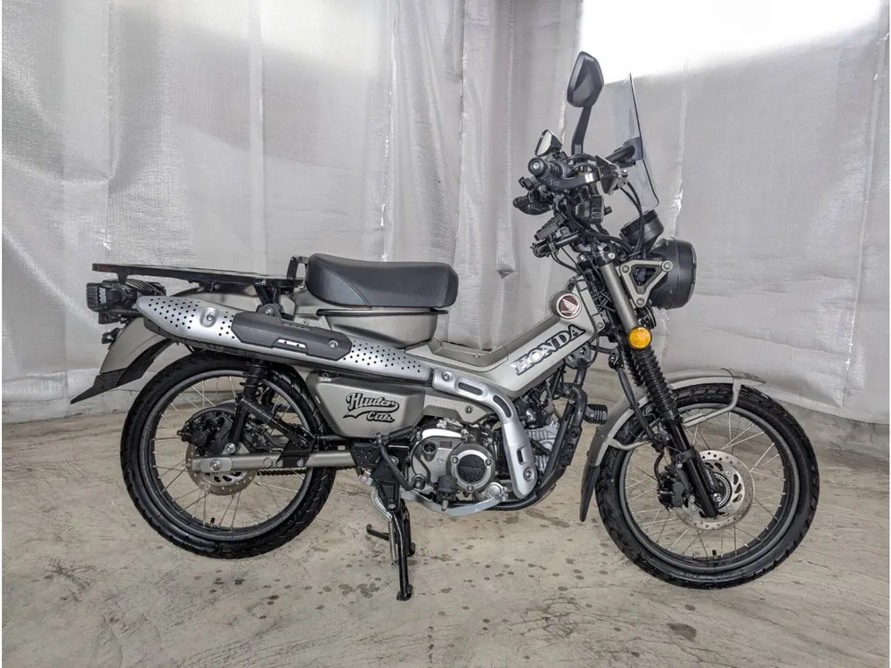 Honda CT125 Hunter Cub, серый, фото 2