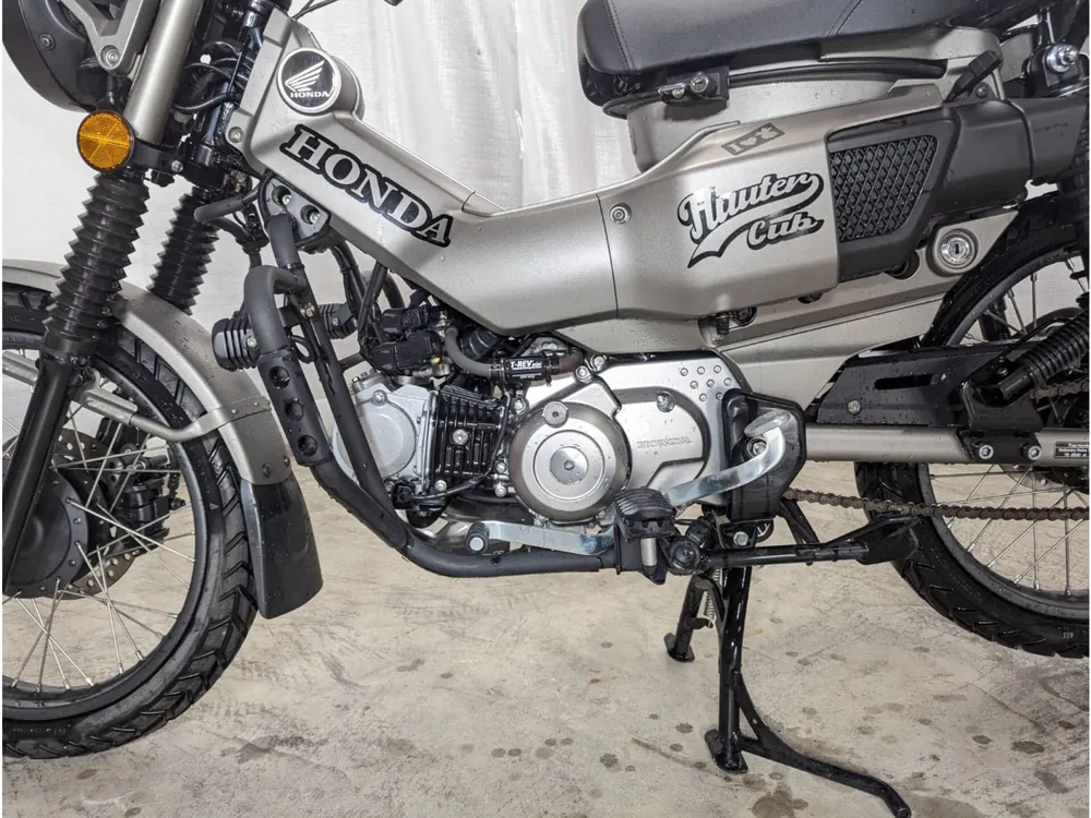 Honda CT125 Hunter Cub, серый, фото 8