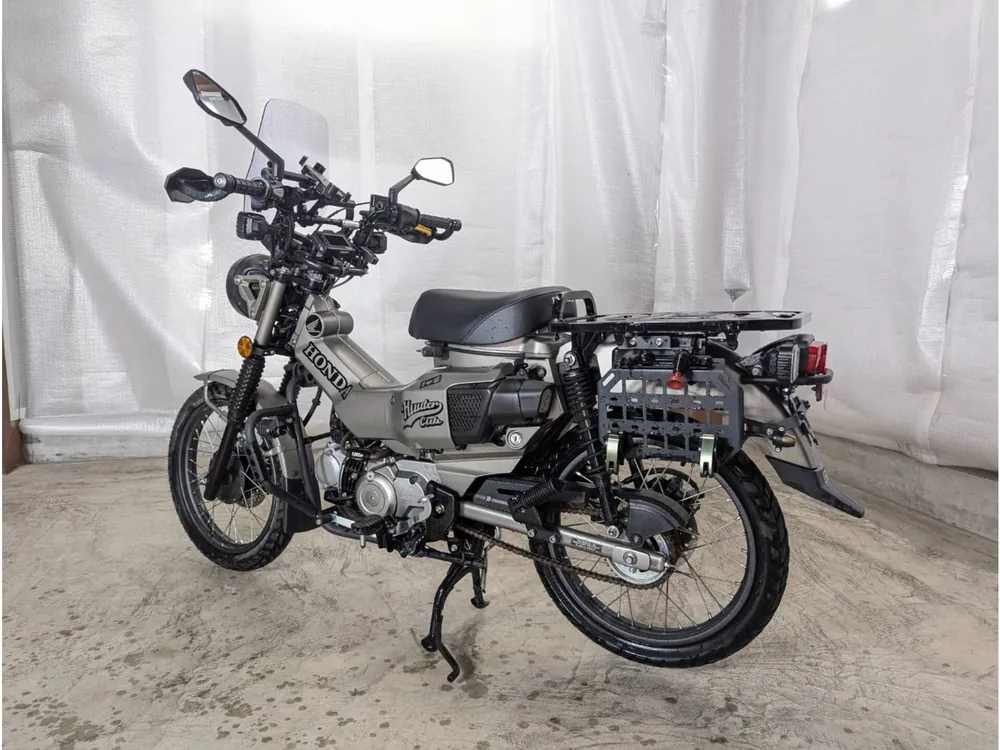 Honda CT125 Hunter Cub, серый, фото 9