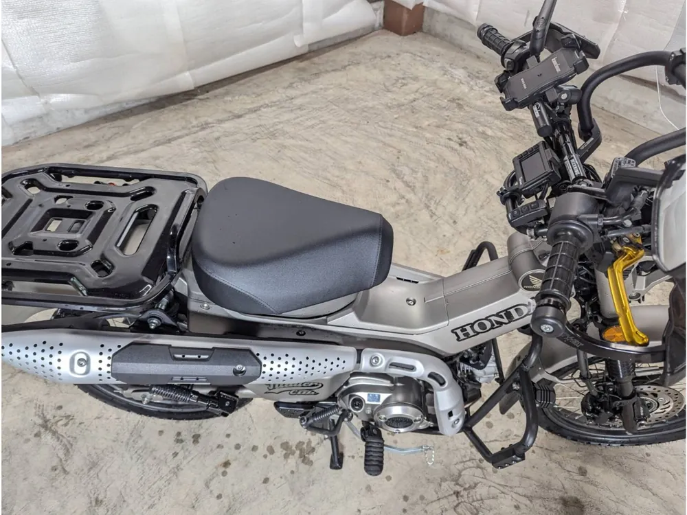 Honda CT125 Hunter Cub, серый, фото 10