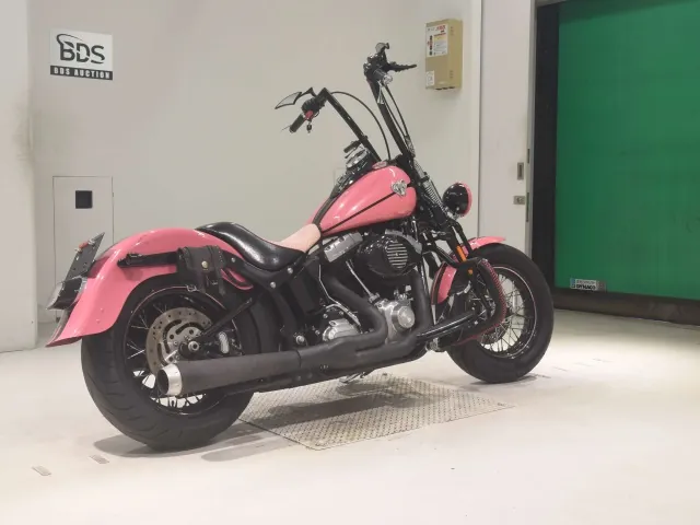 Harley-Davidson FLSTSB1580 2011, розовый, фото 5