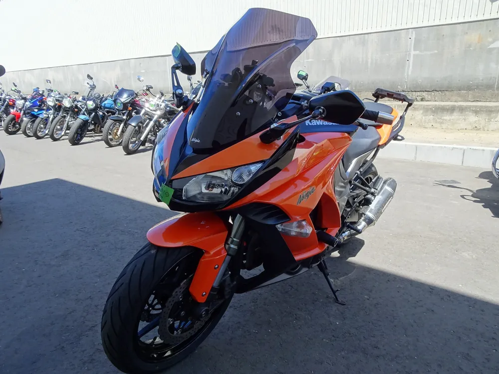 Kawasaki Ninja 1000 2013, black / orange, фото 4