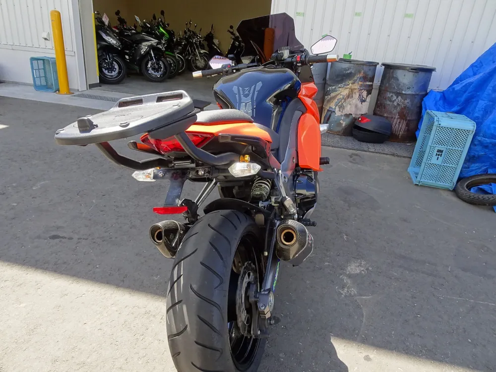Kawasaki Ninja 1000 2013, black / orange, фото 5
