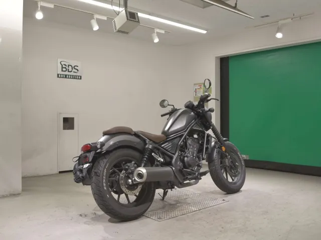 Honda Rebel 250, matt black, фото 5
