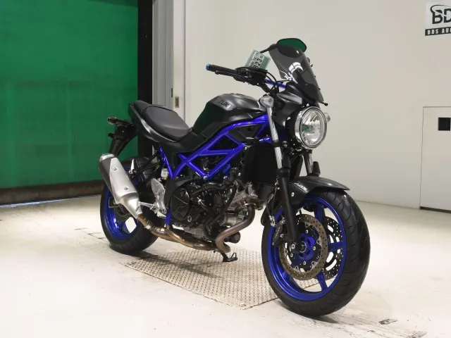 Suzuki SV650 2023, black | blue, фото 3
