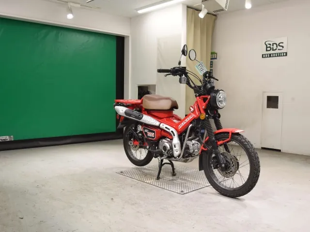 Honda CT125 Hunter Cub, красный, фото 3