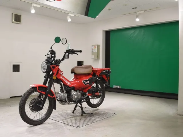 Honda CT125 Hunter Cub, красный, фото 4