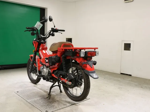 Honda CT125 Hunter Cub, красный, фото 6