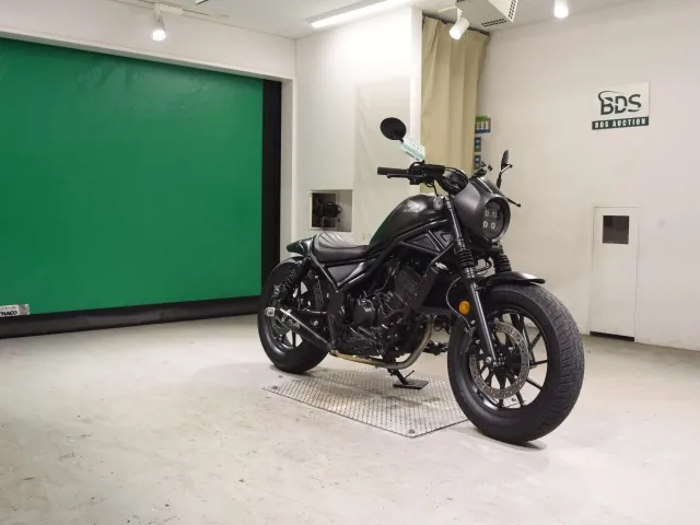 Honda Rebel 250, matt gun, фото 3