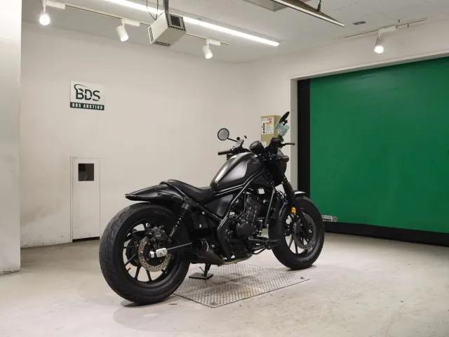 Honda Rebel 250, matt gun, фото 5