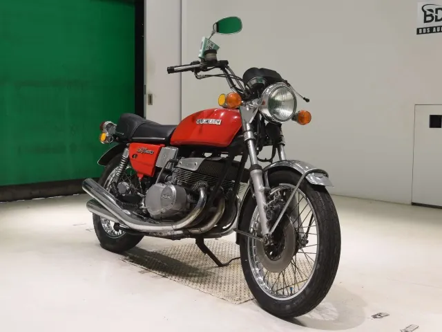 Suzuki GT380 2003, красный, фото 3