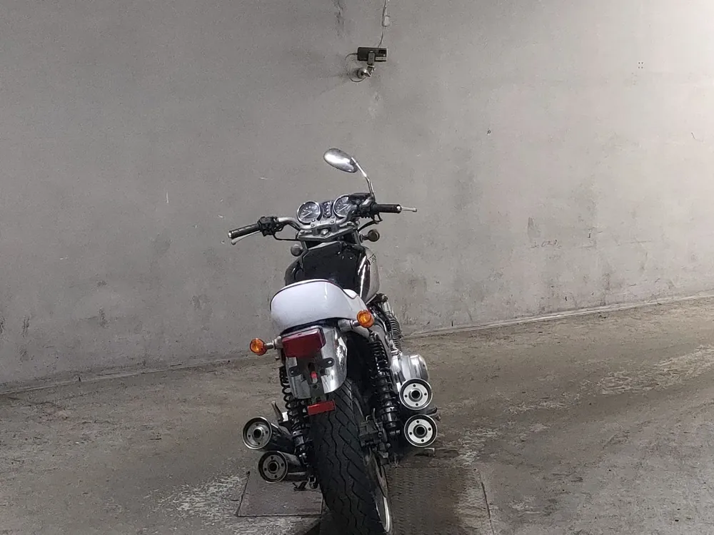 Honda CBX750F 1984, silver / blue, фото 4