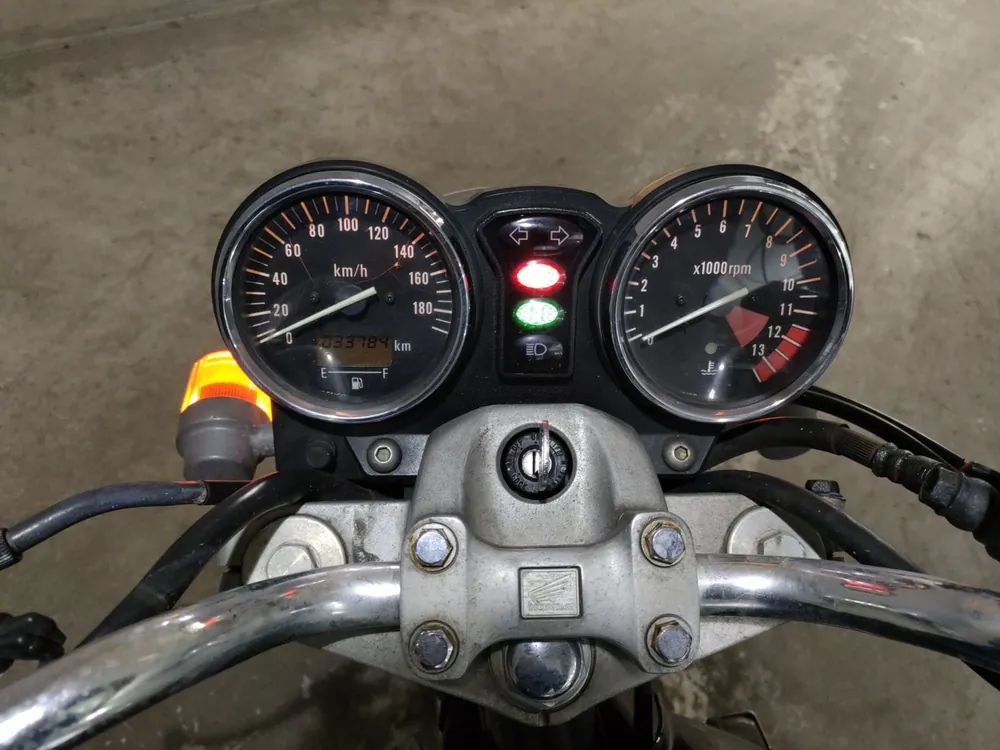 Honda CBX750F 1984, silver / blue, фото 5