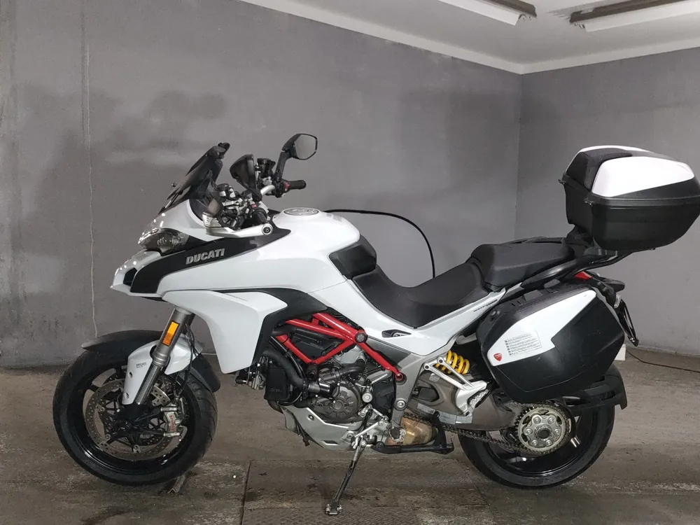 Ducati Multi Strada 1200S 2015, белый, фото 2