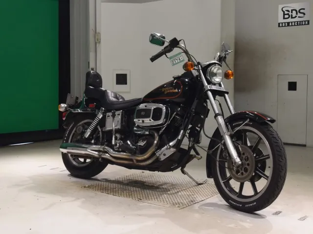 Harley-Davidson FXS 1340 1980, чёрный, фото 3
