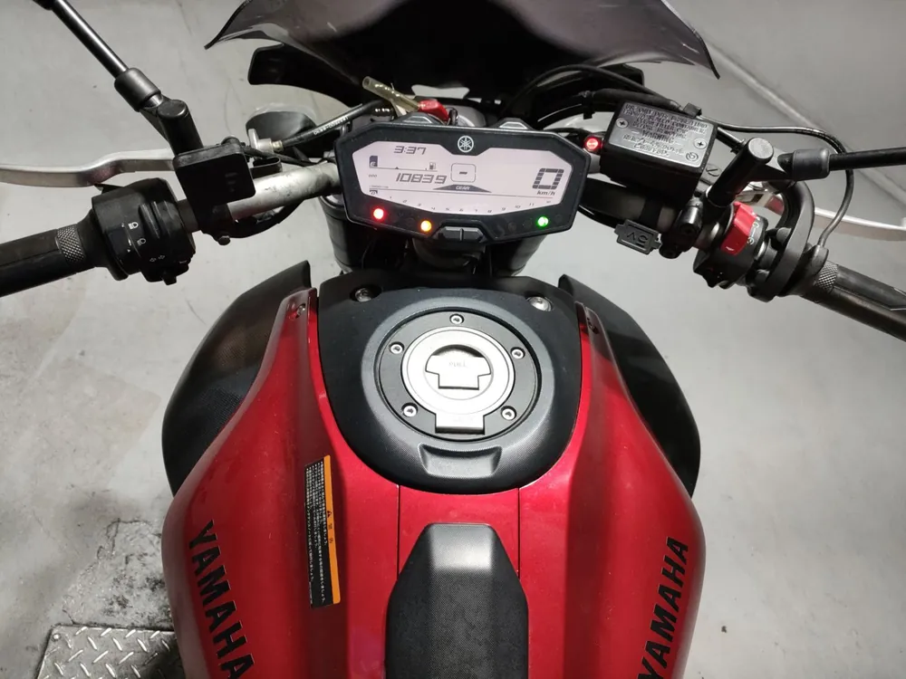 Yamaha MT-07 2018, красный, фото 5