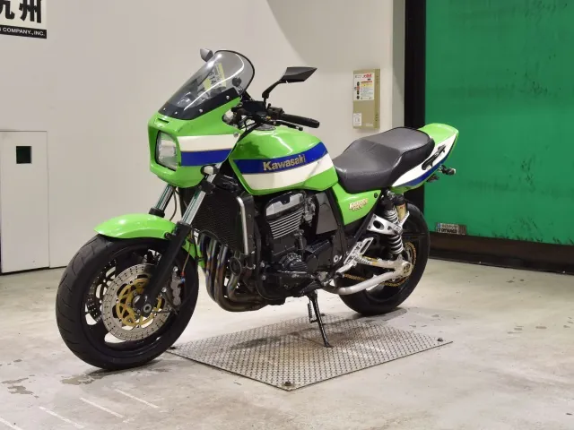 Kawasaki ZRX1100 1998, зелёный, фото 4