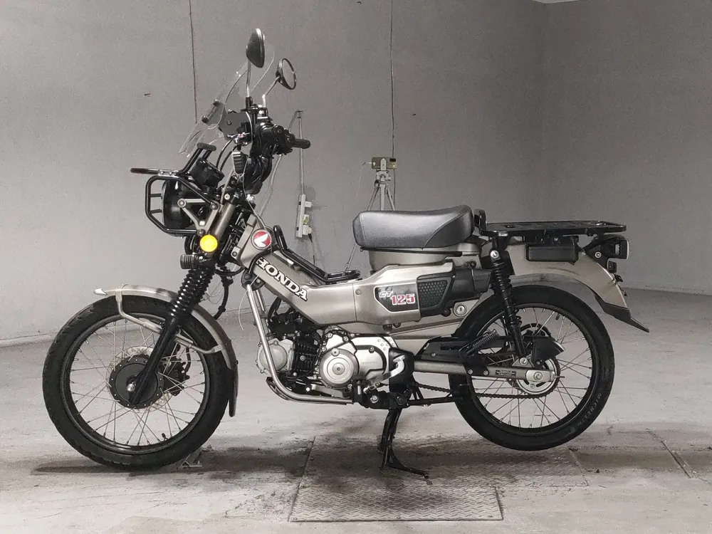 Honda CT125 Hunter Cub, серый, фото 2