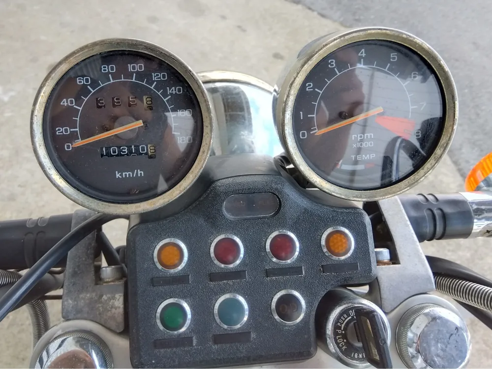 Honda Shadow 750 1986, чёрный, фото 3